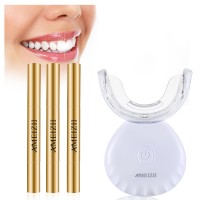 Private Logo Wireless Home Teeth Whitening Kit Tooth Cleaning Care Gel Whitener LED Lamp Dental Whotening Blanqueamiento Dental